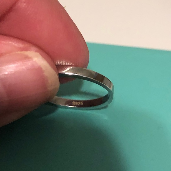 Sona Sterling Silver Double Halo Ring - Picture 5 of 6